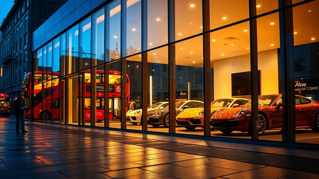 Car Showroom Glazing Chiswick