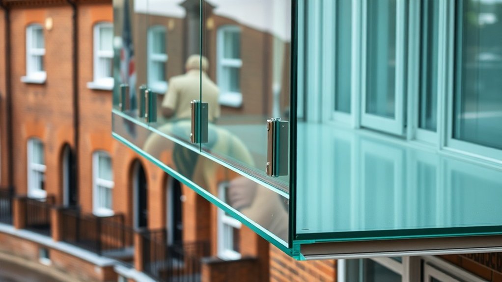 Glass Balcony Installation Chiswick