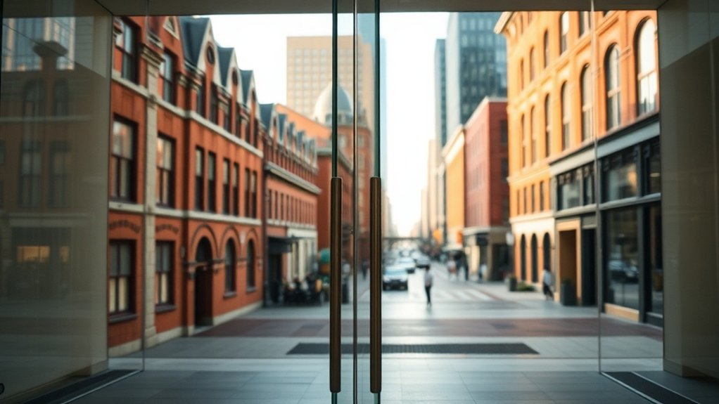 Glass Doors Strand-on-the-Green