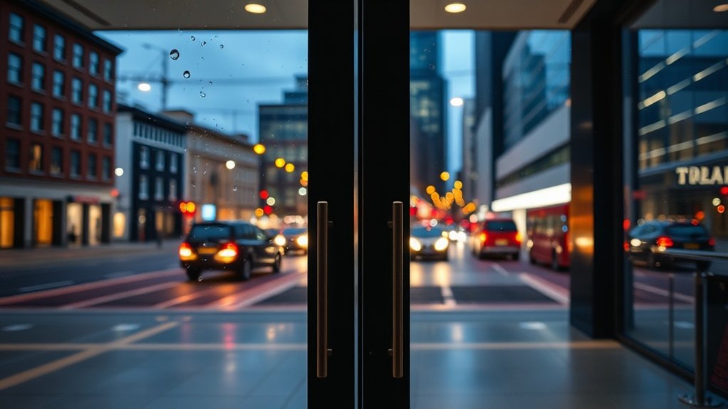 Glass Doors Chiswick Riverside