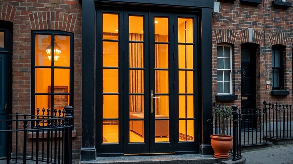 Glass Panel Doors Chiswick