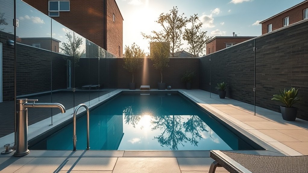 Pool Glass Fencing Chiswick