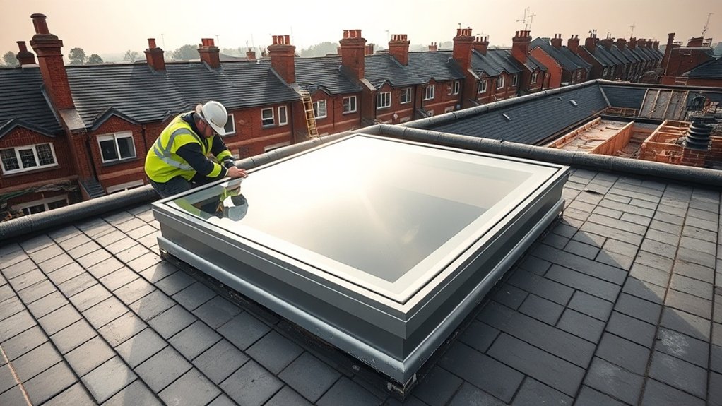 Skylight Installation Chiswick Riverside