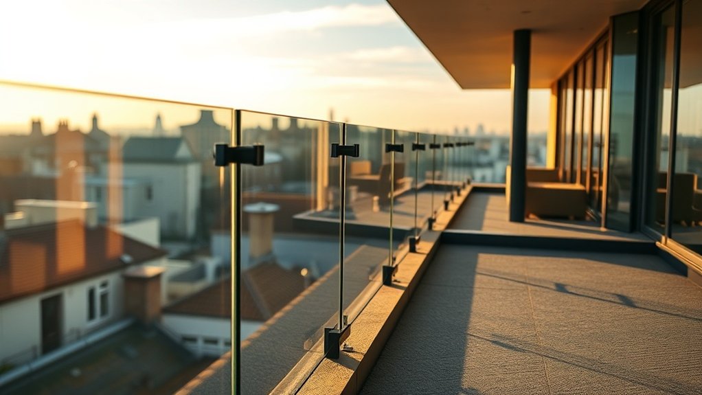 Terrace Glass Balustrades Chiswick