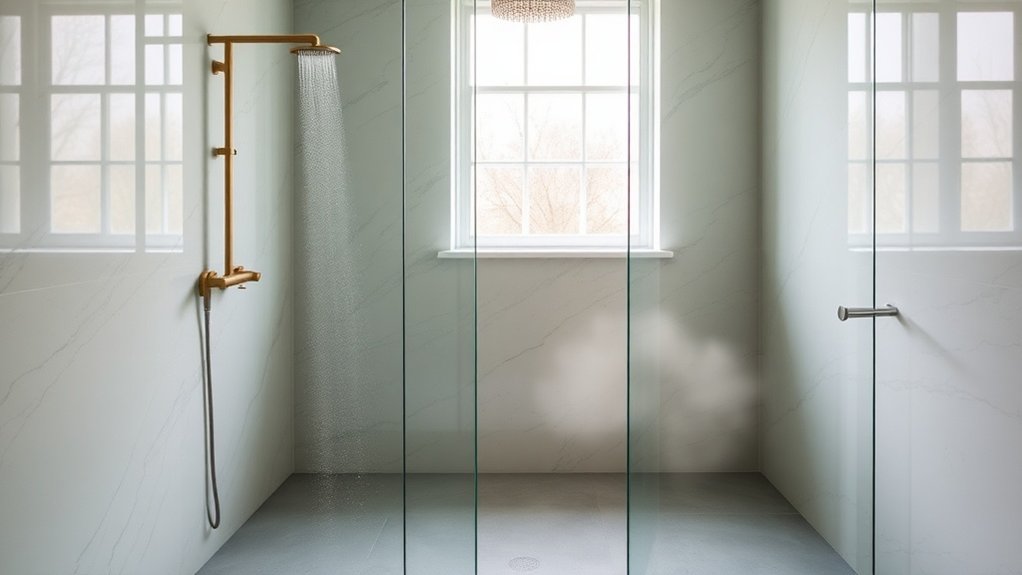 Wet Room Glass Panels Chiswick